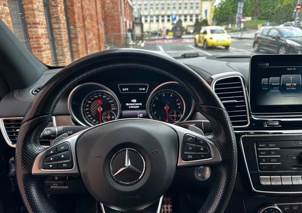 Mercedes-Benz GLE cena 195900 przebieg: 143000, rok produkcji 2017 z Jędrzejów małe 352